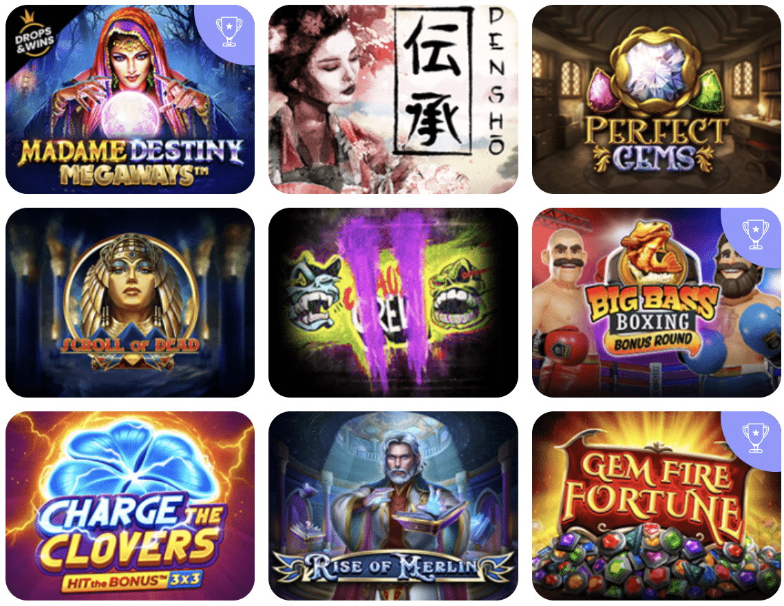 Azur Casino Jeux